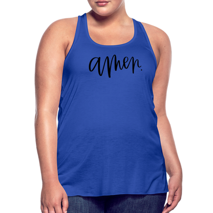 Amen Women's Tank - royal blue