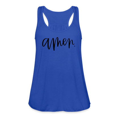 Amen Women's Tank - royal blue