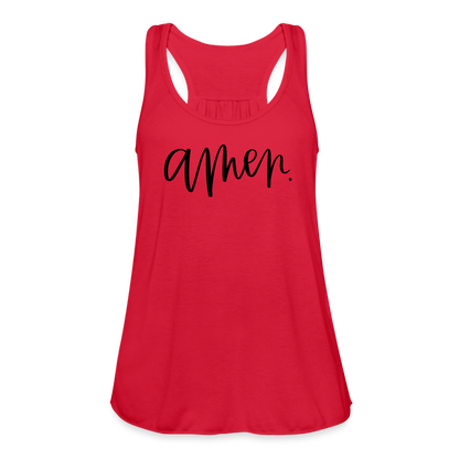 Amen Women's Tank - red