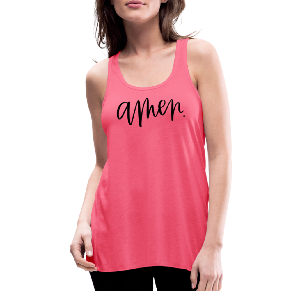 Amen Women's Tank - neon pink