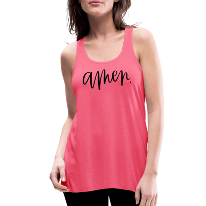 Amen Women's Tank - neon pink