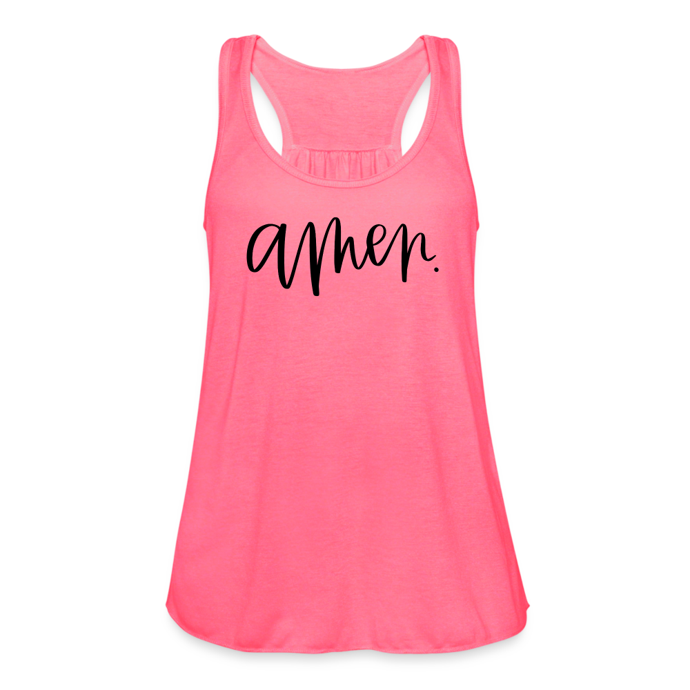 Amen Women's Tank - neon pink