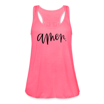 Amen Women's Tank - neon pink