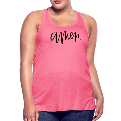 Amen Women's Tank - neon pink