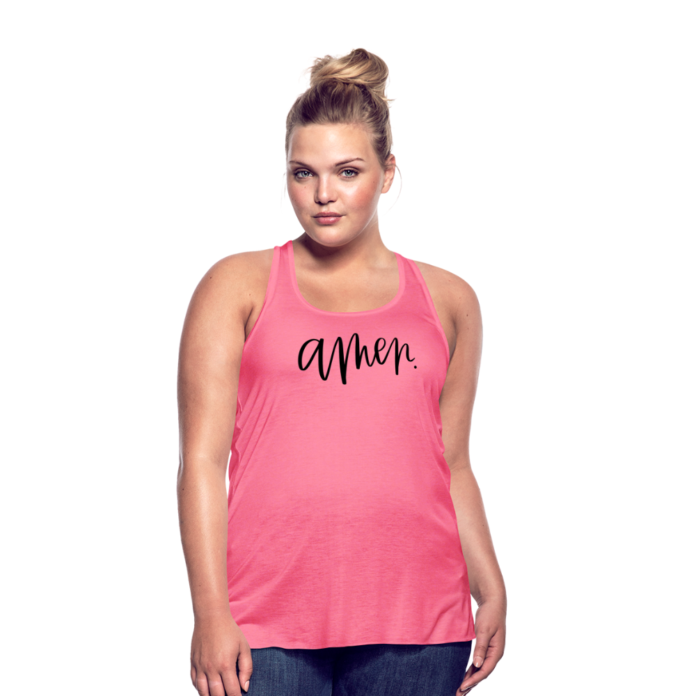 Amen Women's Tank - neon pink