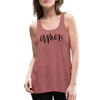 Amen Women's Tank - mauve