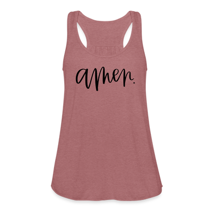 Amen Women's Tank - mauve