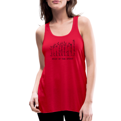 Fruit of the Spirit Women's Tank - red