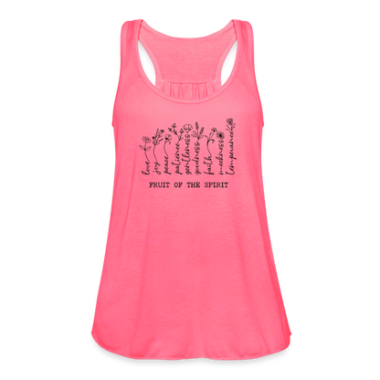 Fruit of the Spirit Women's Tank - neon pink