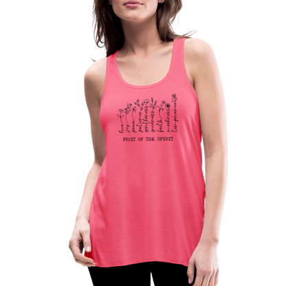 Fruit of the Spirit Women's Tank - neon pink