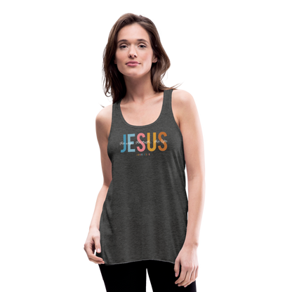 Jesus the Way the Truth the Life (W) Women's Tank - deep heather