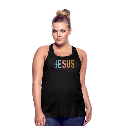 Jesus the Way the Truth the Life (W) Women's Tank - black