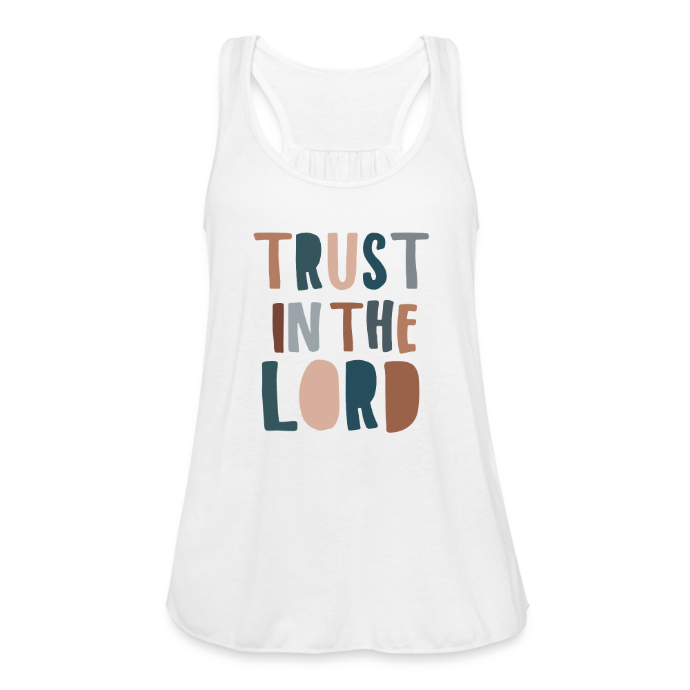 Trust in the Lord Women’s Tank Top - white