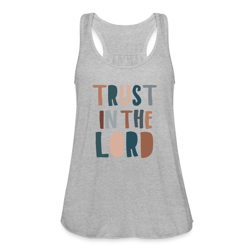 Trust in the Lord Women’s Tank Top - heather gray