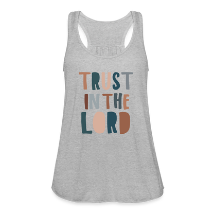 Trust in the Lord Women’s Tank Top - heather gray