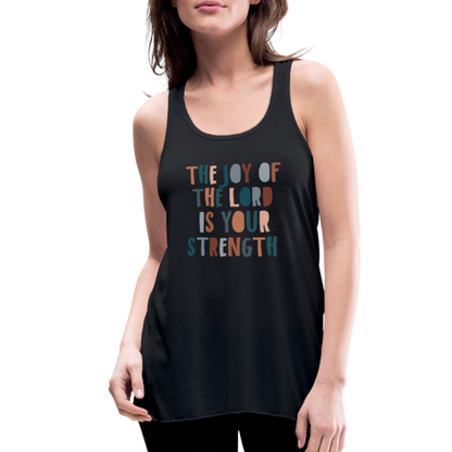 The Joy of the Lord is Your Strength Women’s Tank Top - black