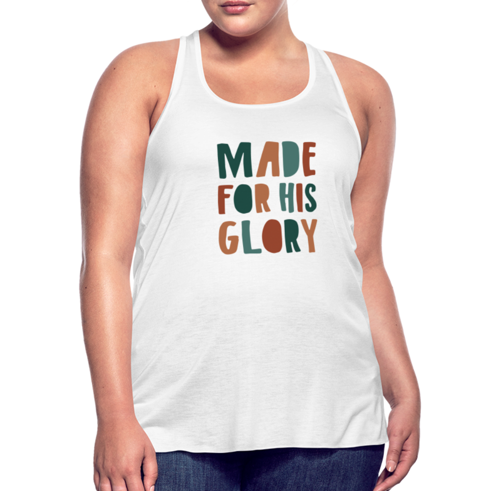 Made for His Glory Women’s Tank Top - white