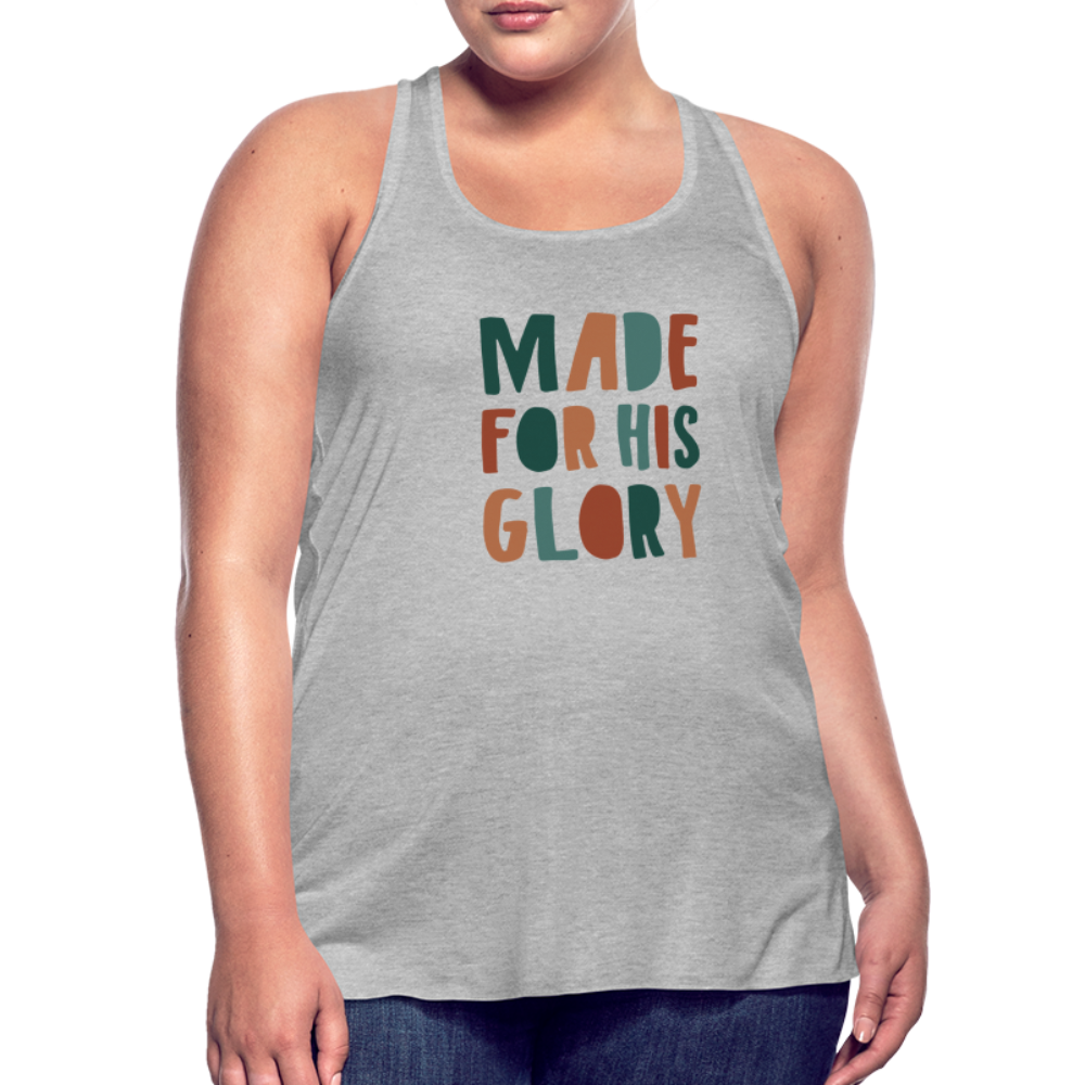 Made for His Glory Women’s Tank Top - heather gray