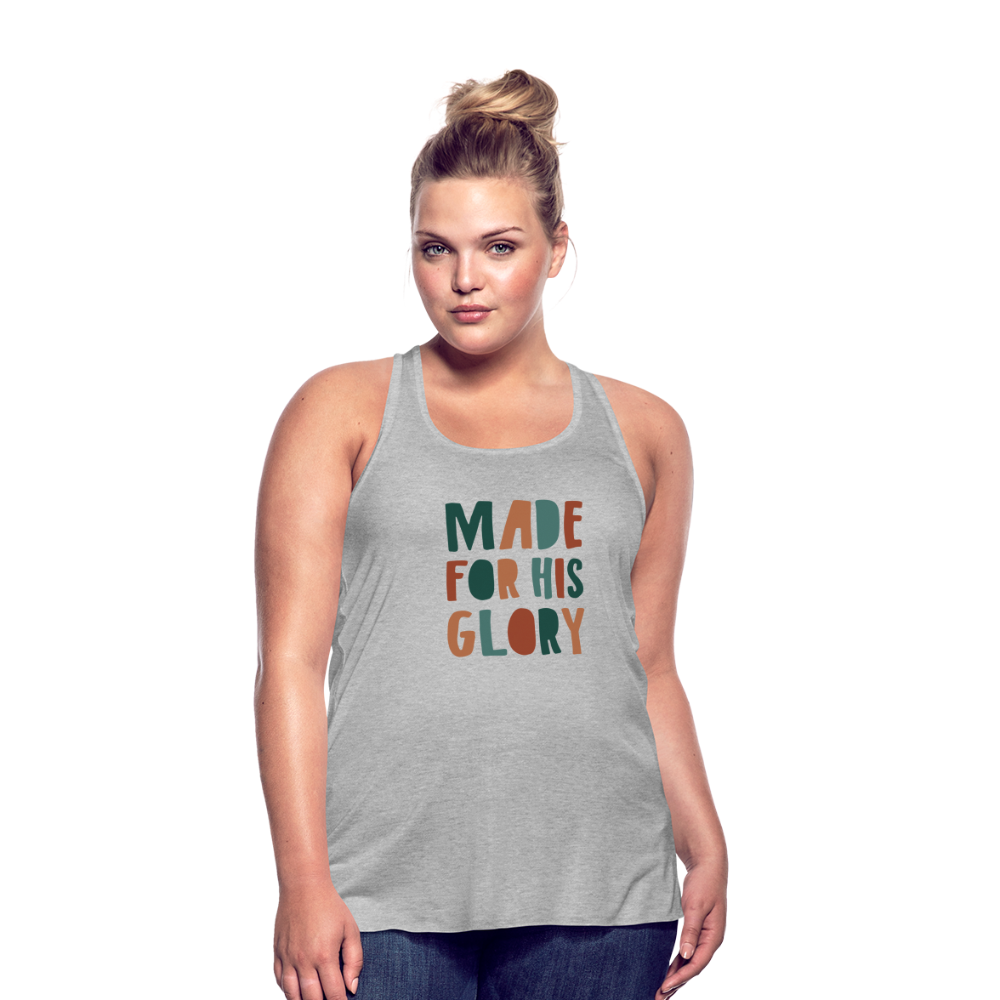 Made for His Glory Women’s Tank Top - heather gray