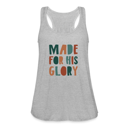 Made for His Glory Women’s Tank Top - heather gray