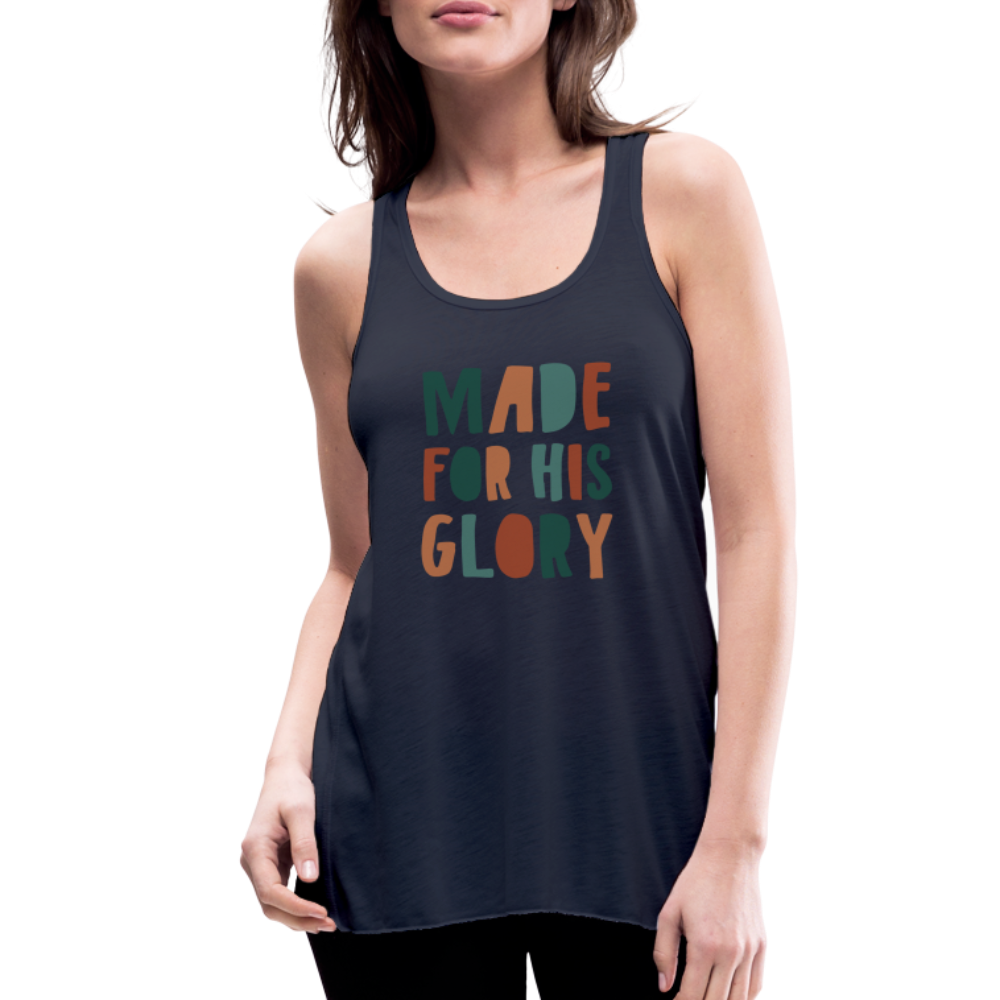 Made for His Glory Women’s Tank Top - navy