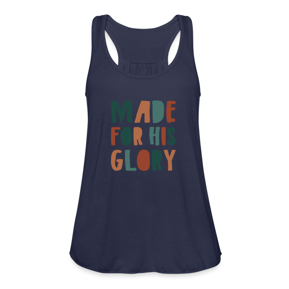 Made for His Glory Women’s Tank Top - navy