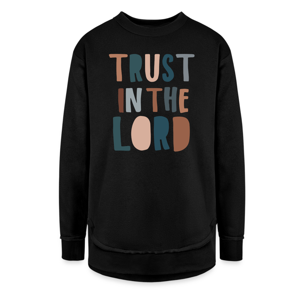 Trust in the Lord Women’s Weekend Tunic Long Sleeve - black