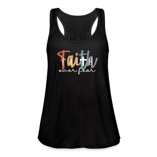 Faith Over Fear Women's Tank - black