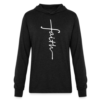 Faith Men's Long Sleeve Shirt - heather black