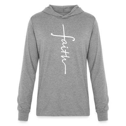 Faith Men's Long Sleeve Shirt - heather grey