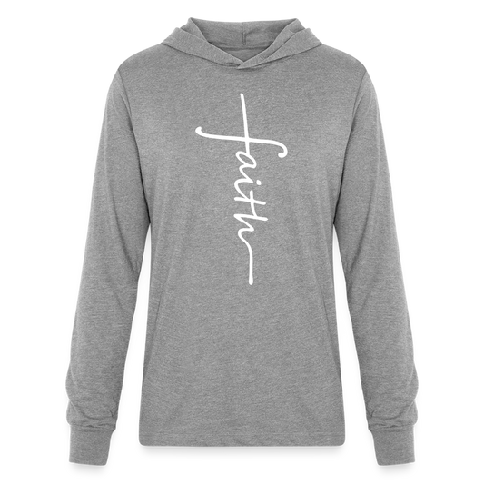 Faith Men's Long Sleeve Shirt - heather grey