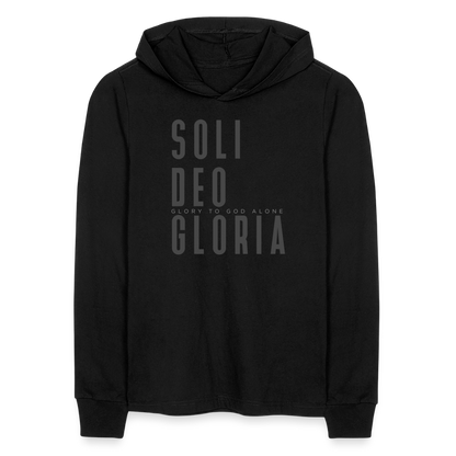 Soli Deo Gloria Men's Long Sleeve Shirt - black