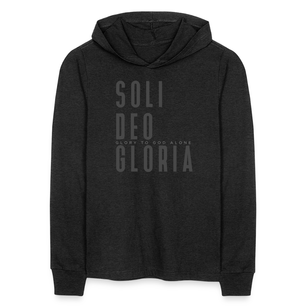 Soli Deo Gloria Men's Long Sleeve Shirt - heather black