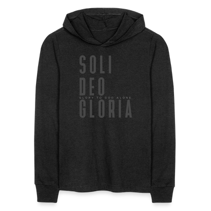 Soli Deo Gloria Men's Long Sleeve Shirt - heather black