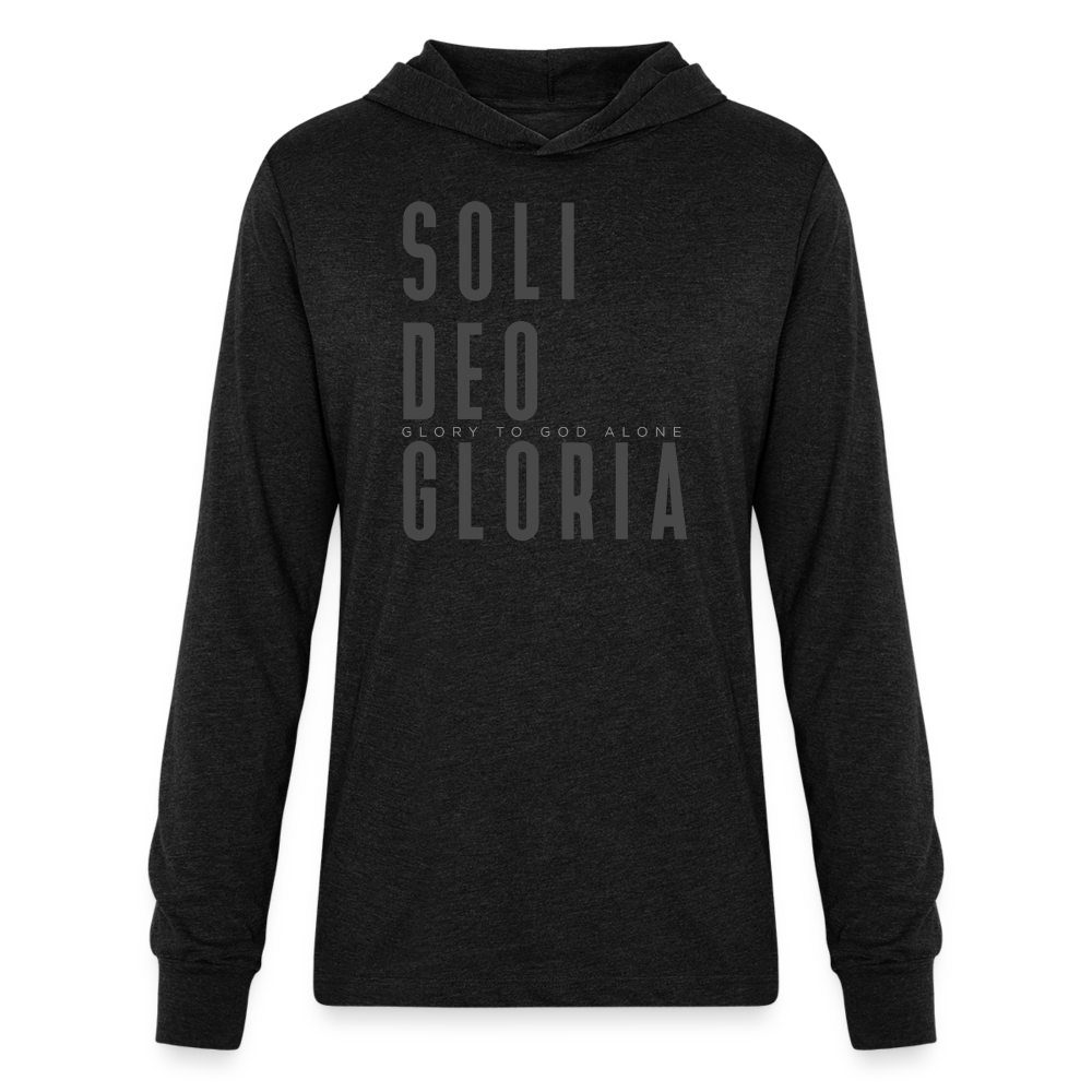 Soli Deo Gloria Men's Long Sleeve Shirt - heather black