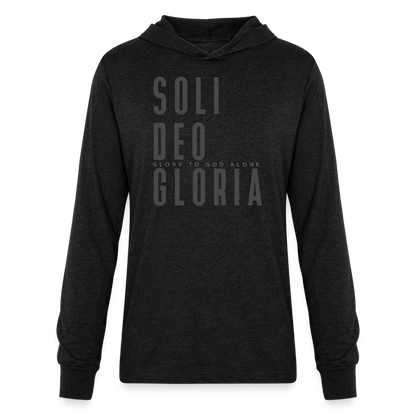 Soli Deo Gloria Men's Long Sleeve Shirt - heather black