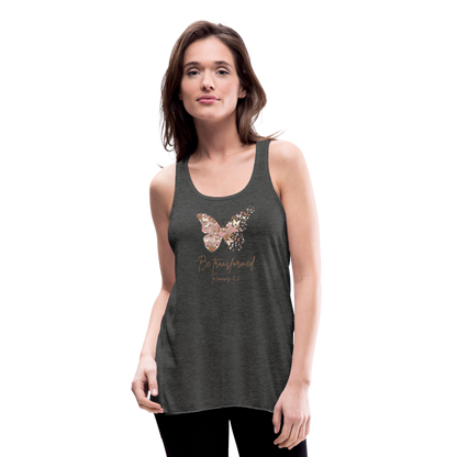 Be Transformed Romans 12:2 Women’s Tank - deep heather