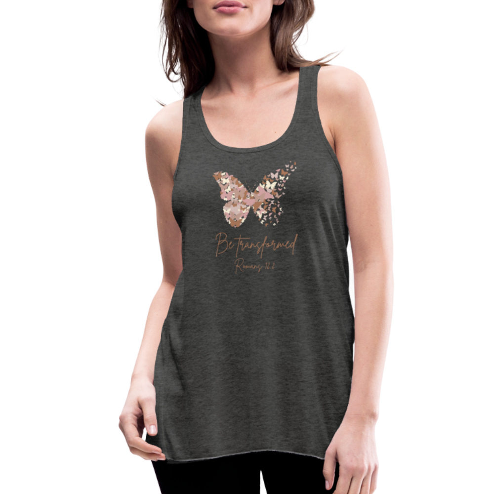 Be Transformed Romans 12:2 Women’s Tank - deep heather