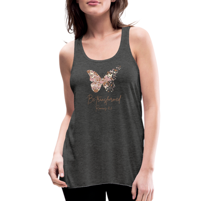 Be Transformed Romans 12:2 Women’s Tank - deep heather