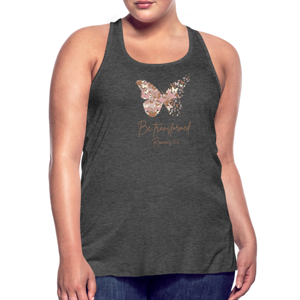 Be Transformed Romans 12:2 Women’s Tank - deep heather