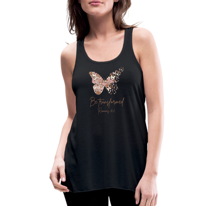 Be Transformed Romans 12:2 Women’s Tank - black