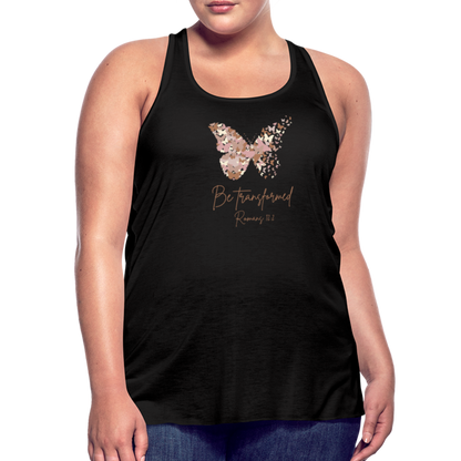 Be Transformed Romans 12:2 Women’s Tank - black