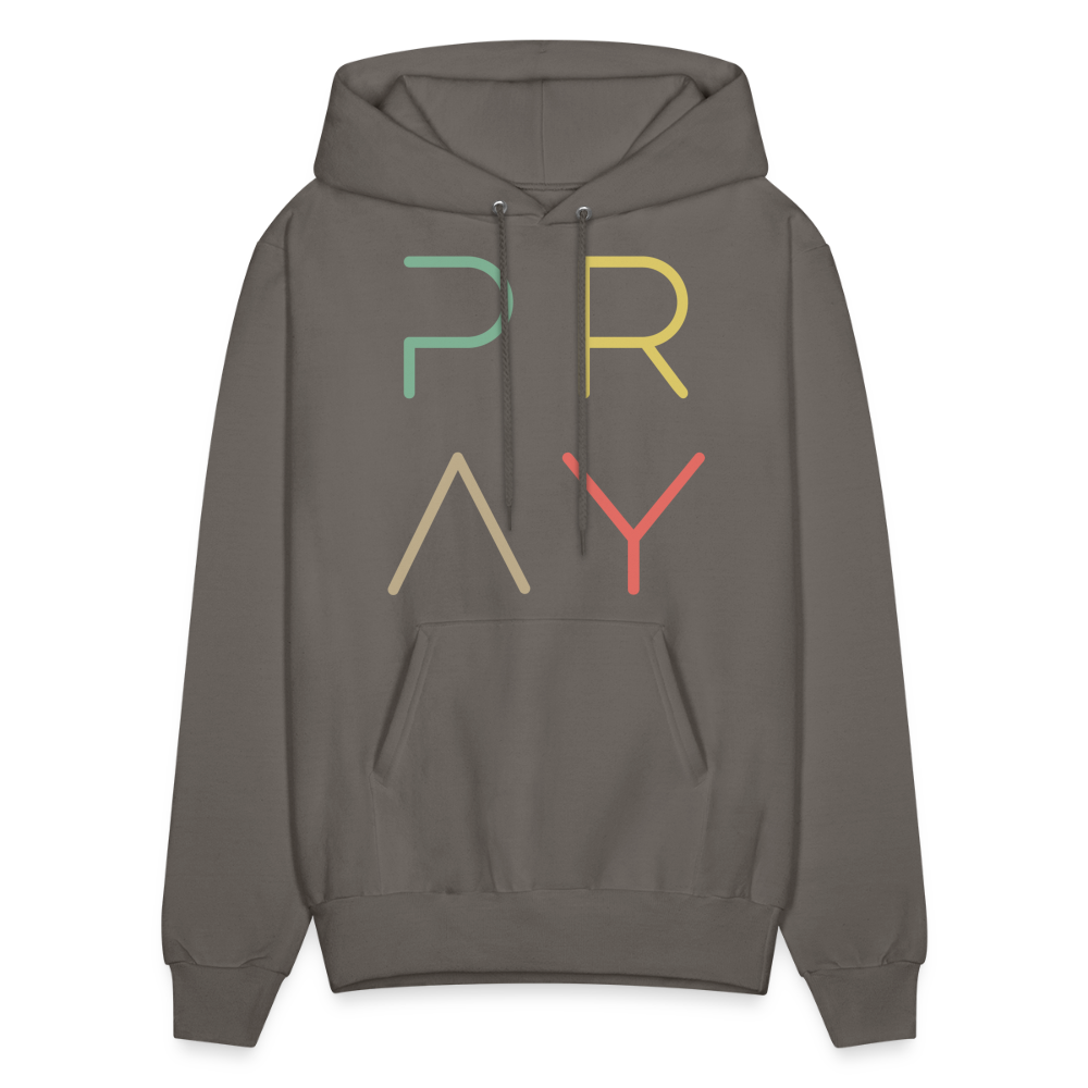 Pray Men's Hoodie - asphalt gray