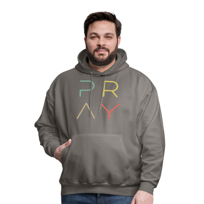 Pray Men's Hoodie - asphalt gray