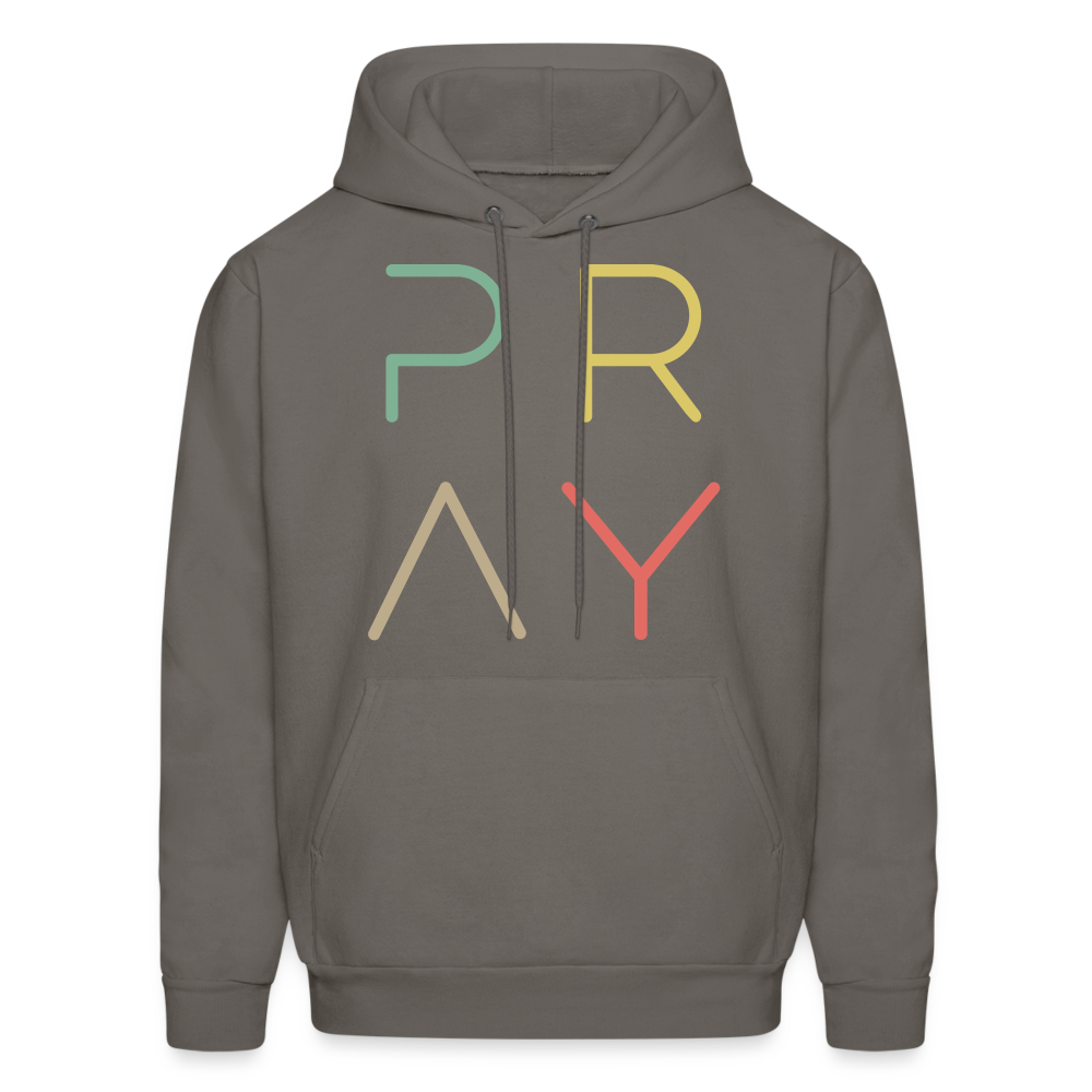 Pray Men's Hoodie - asphalt gray