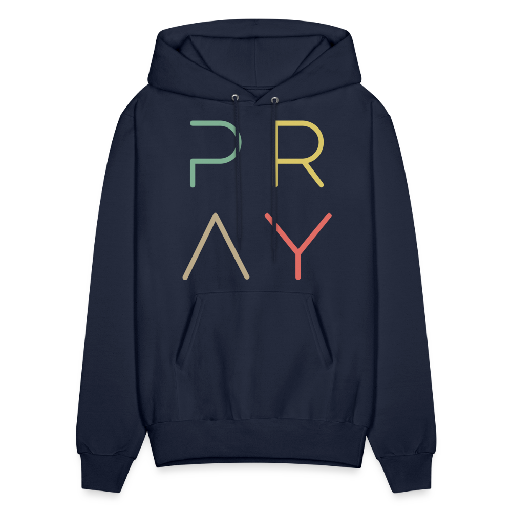 Pray Men's Hoodie - navy