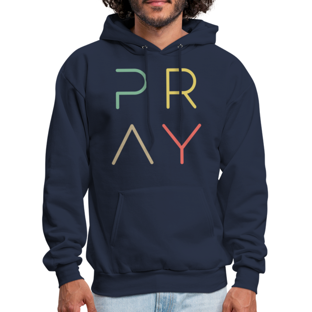 Pray Men's Hoodie - navy