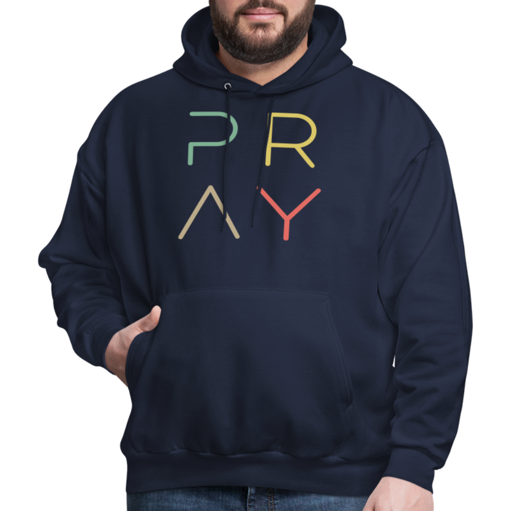 Pray Men's Hoodie - navy