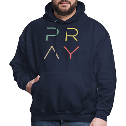 Pray Men's Hoodie - navy