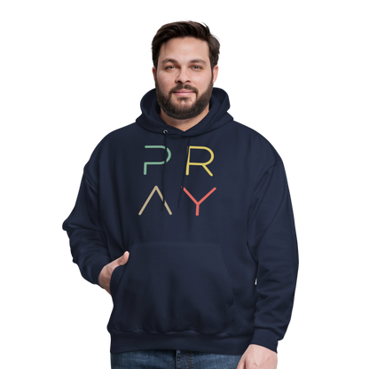 Pray Men's Hoodie - navy